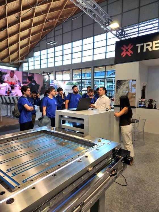 Trebax – TECNA 2026 standında kalıp sergisi